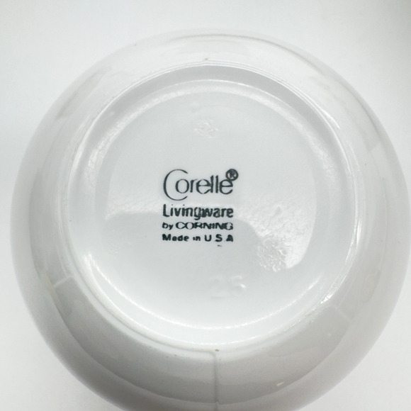 Vintage Corelle Coffee Tea Cups Spring Blossom Crazy Daisy Lot of 4 Corning 8oz - Picture 4 of 7